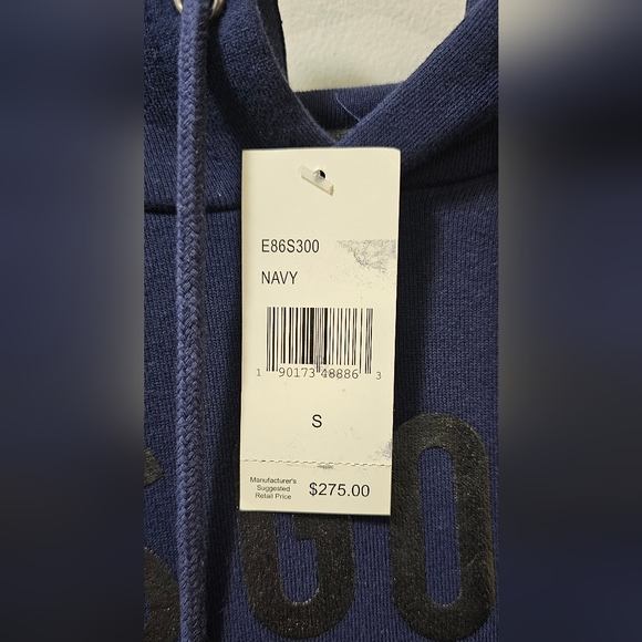 Prps Goods Japan Men's Hoodie Navy Blue Size Small Rare - Picture 9 of 10